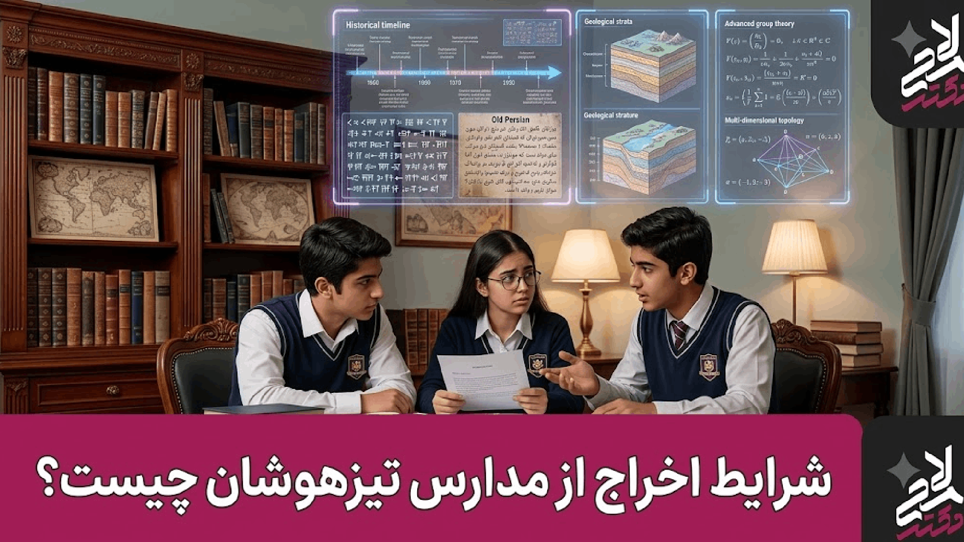 شرایط اخراج از مدارس تیزهوشان چیست؟