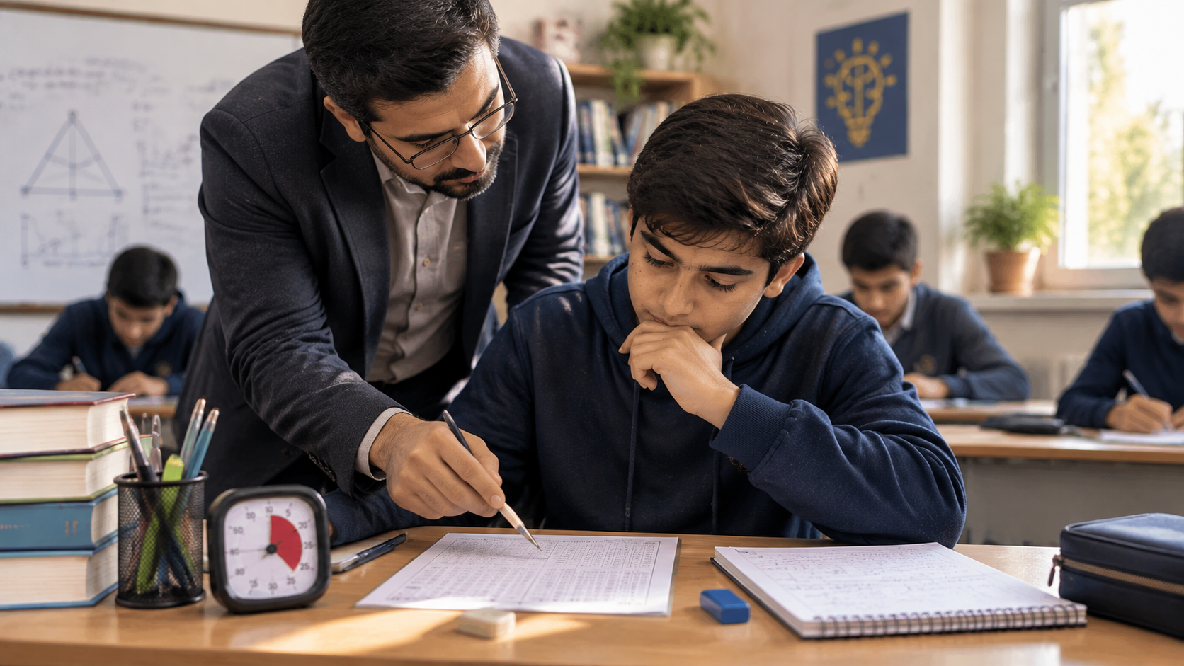 آمادگی هدفمند دانش‌آموز برای آزمون تیزهوشان