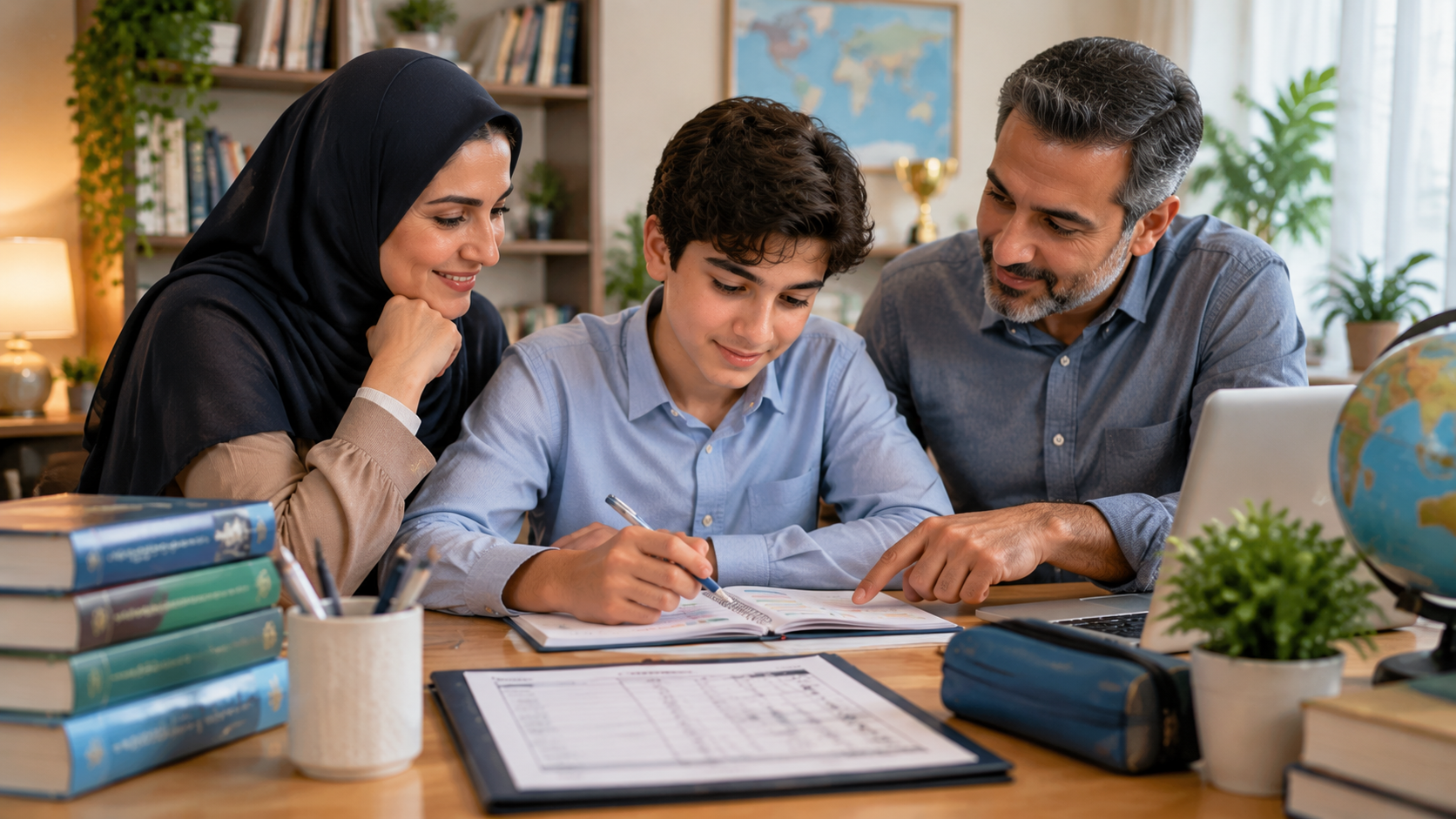 تصمیم والدین برای آینده تحصیلی دانش‌آموز
