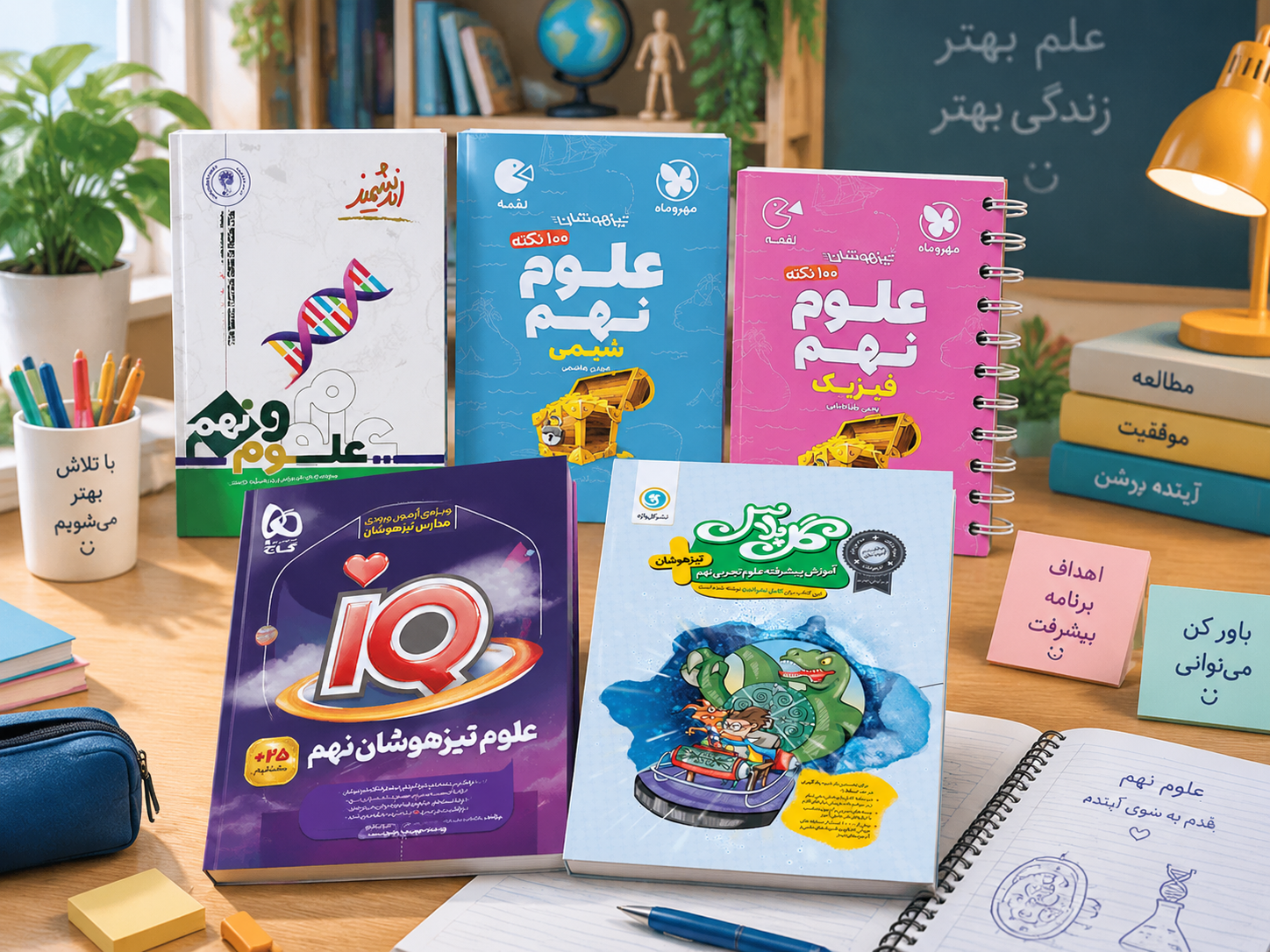 منابع علوم نهم تیزهوشان