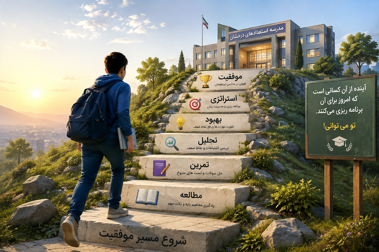 مسیر موفقیت دانشآموز برای قبولی در مدارس تیزهوشان و سمپاد