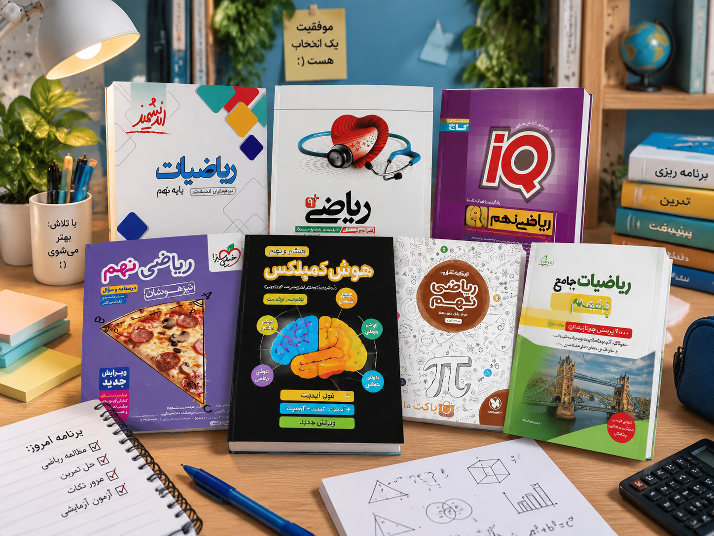 منابع ریاضی تیزهوشان نهم